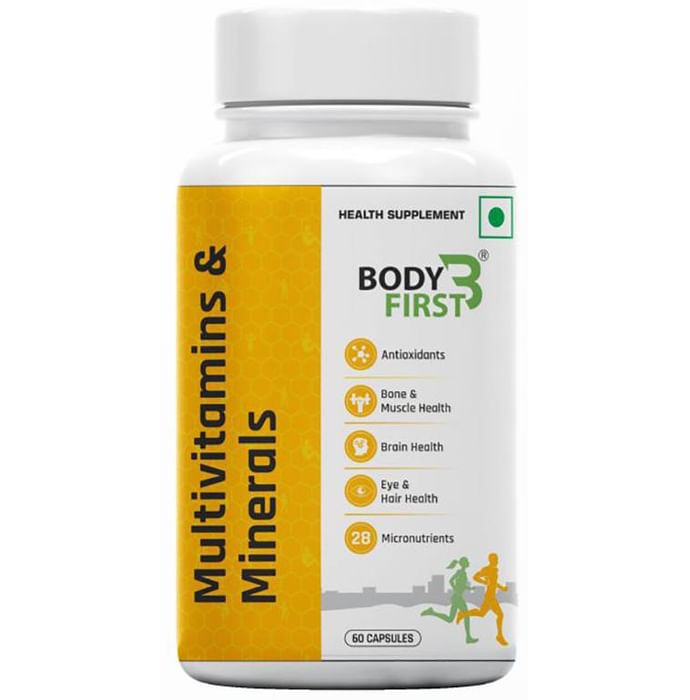 Body First Multivitamins & Minerals Capsule - Nibasu