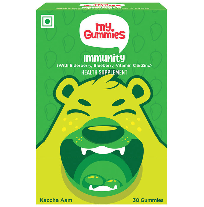 Body First My Gummies Immunity Gummies Kaccha Aam - Nibasu