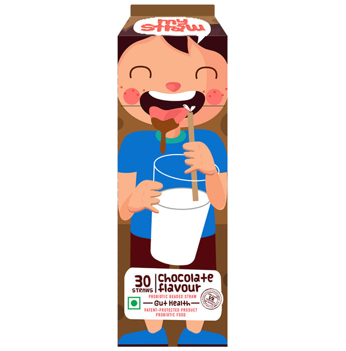 Body First My Straw Probiotic Beaded Straw Chocolate Boy - Nibasu