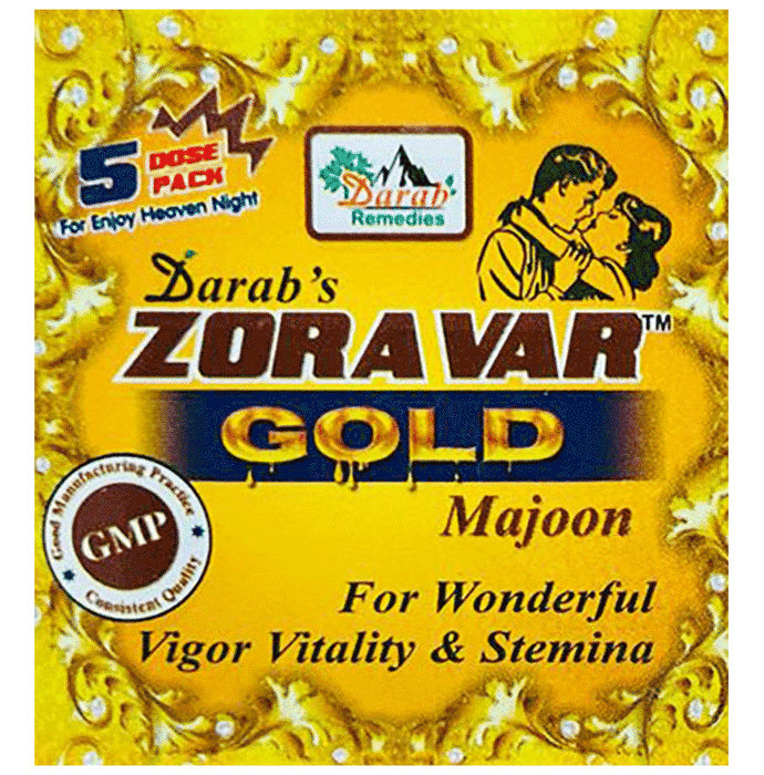 Darab Remedies Zoravar Gold Majoon - Nibasu