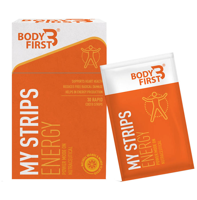 Body First My Strips Energy Strip Natural Orange-Mango - Nibasu