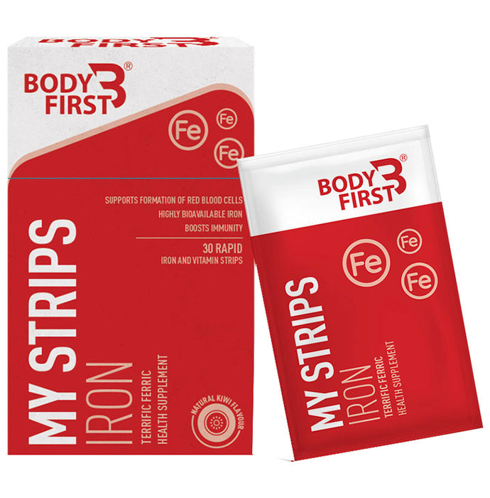 Body First My Strips Iron Strip Natural Kiwi - Nibasu