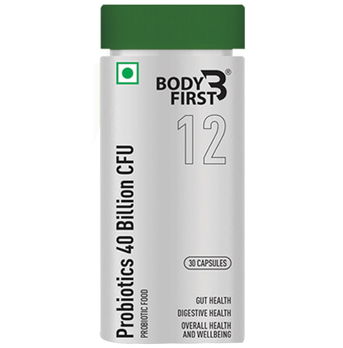 Body First Probiotics 40 Billion CFU Capsule - Nibasu