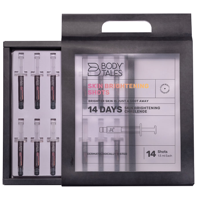 Body Tales Skin Brightening Shots (1.5gm Each) - Nibasu