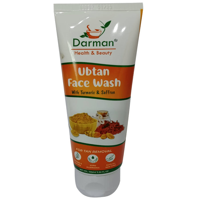 Darman Health and Beauty Ubtan Face Wash - Nibasu