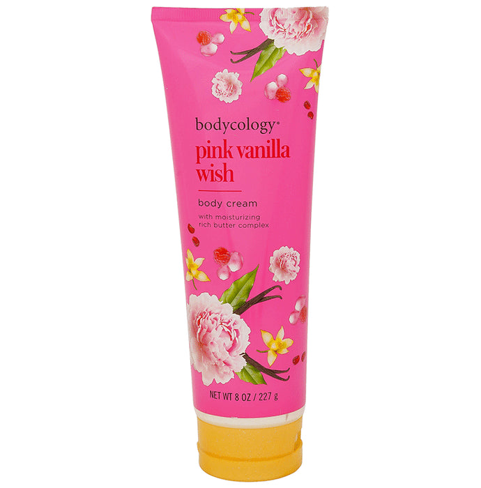 Bodycology Pink Vanilla Wish Body Cream - Nibasu