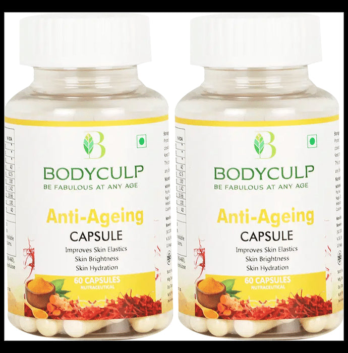 Bodyculp Anti-Ageing Capsules (60 Each) - Nibasu