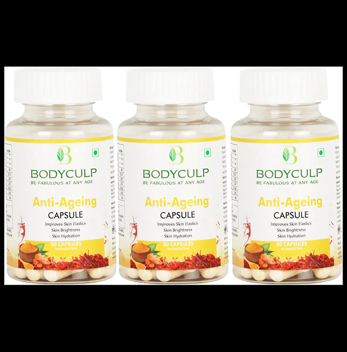 Bodyculp Anti-Ageing Capsules (60 Each) - Nibasu