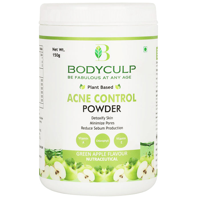 Bodyculp Bodyculp Acne Control Powder 30 Days Pack Protect Skin From Acne Powder Green Apple - Nibasu