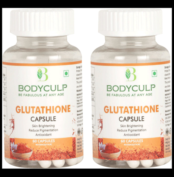 Bodyculp Glutathione Capsules (60 Each) - Nibasu