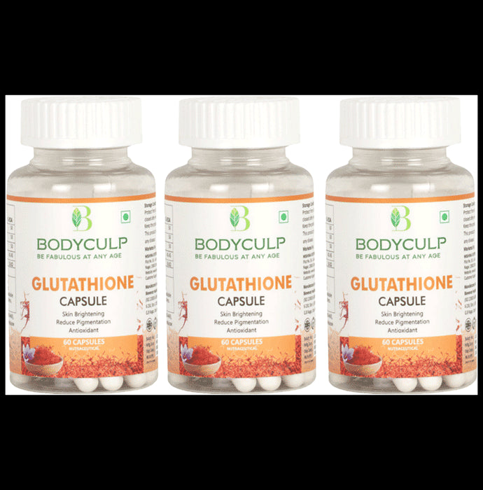 Bodyculp Glutathione Capsules (60 Each) - Nibasu
