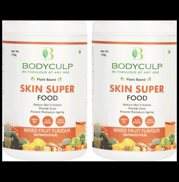 Bodyculp Plant Based Skin Super Food (150gm Each) Mixed Fruit - Nibasu