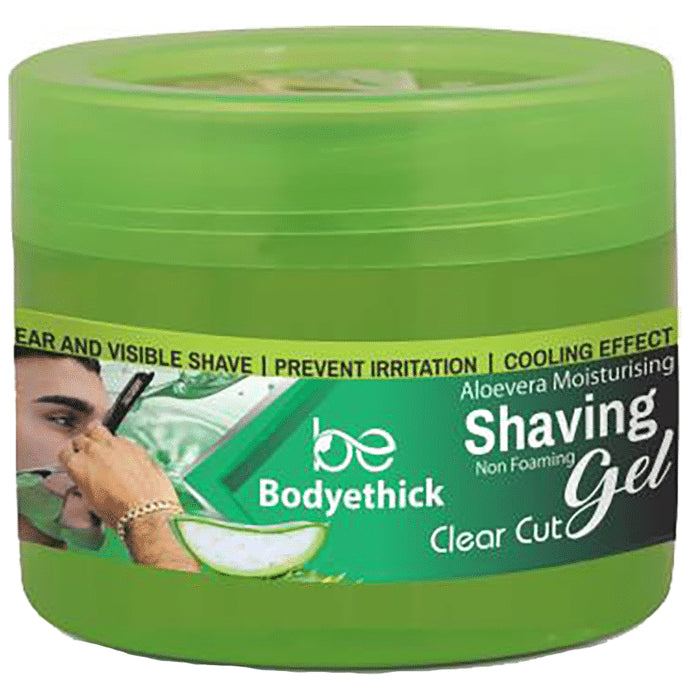 Bodyethick Aloevera Moisturising Shaving Non Foaming Gel - Nibasu