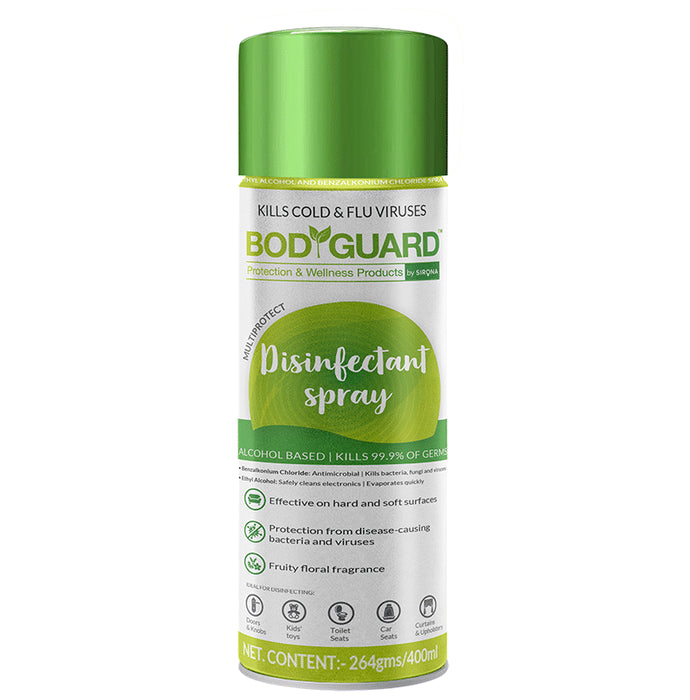 Bodyguard Multiprotect Alcohol Based Disinfectant Spray - Nibasu