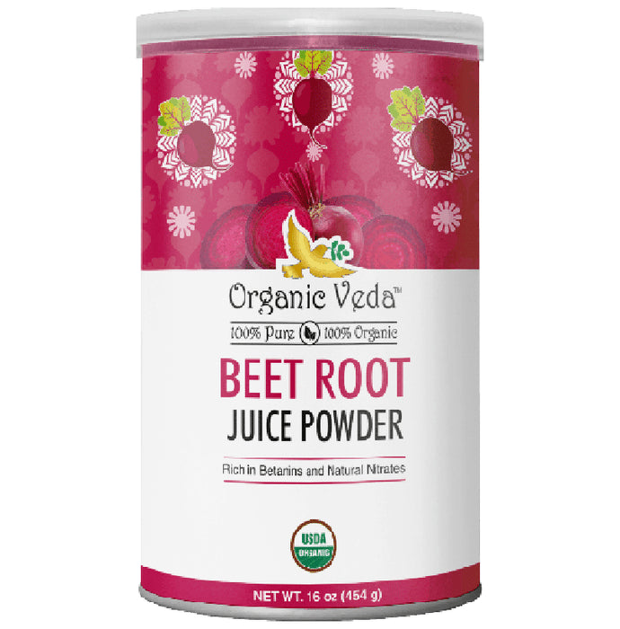 Organic Veda Beetroot Juice Powder - Nibasu