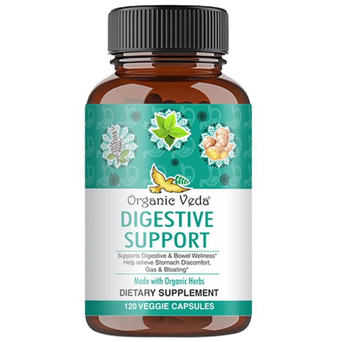 Organic Veda Digestive Support Veggie Capsule - Nibasu
