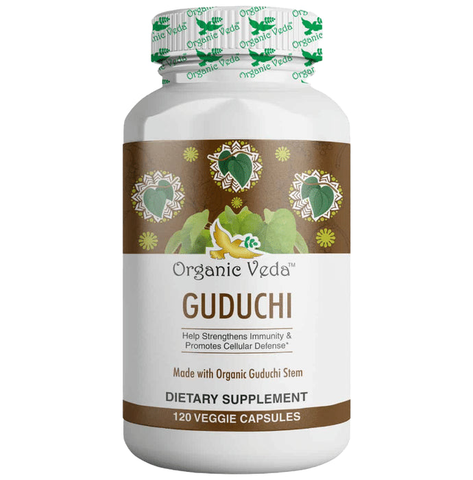 Organic Veda Guduchi Veggie Capsule - Nibasu