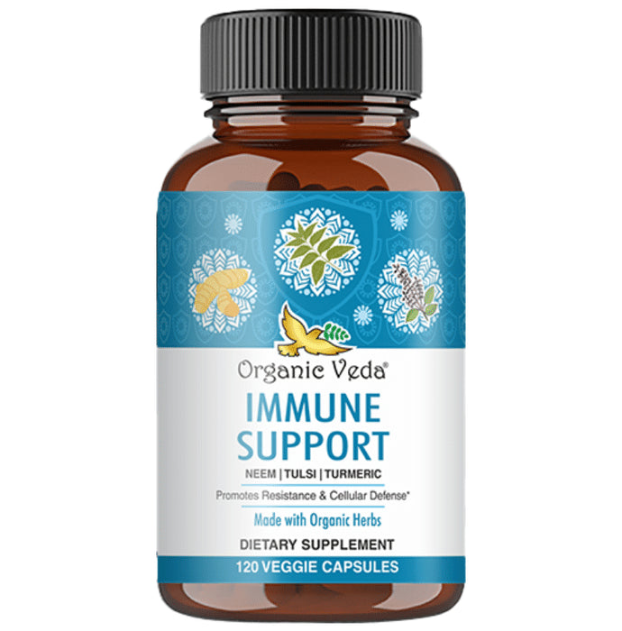 Organic Veda Immune Support Veggie Capsule - Nibasu