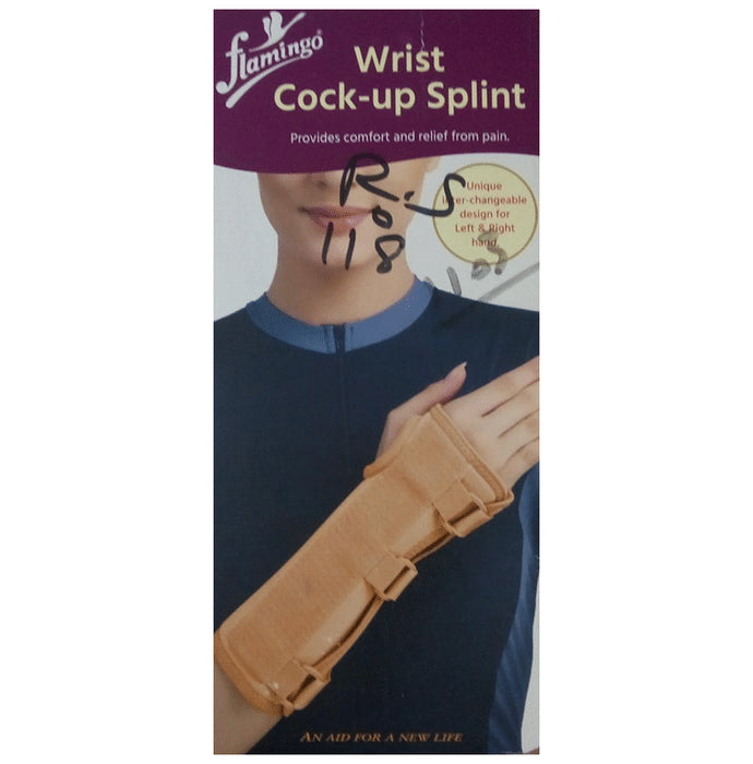 Flamingo Wrist Cock-up Splint Large - Nibasu