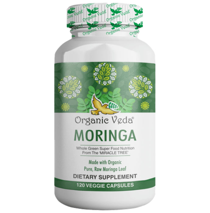 Organic Veda Moringa Veggie Capsule - Nibasu