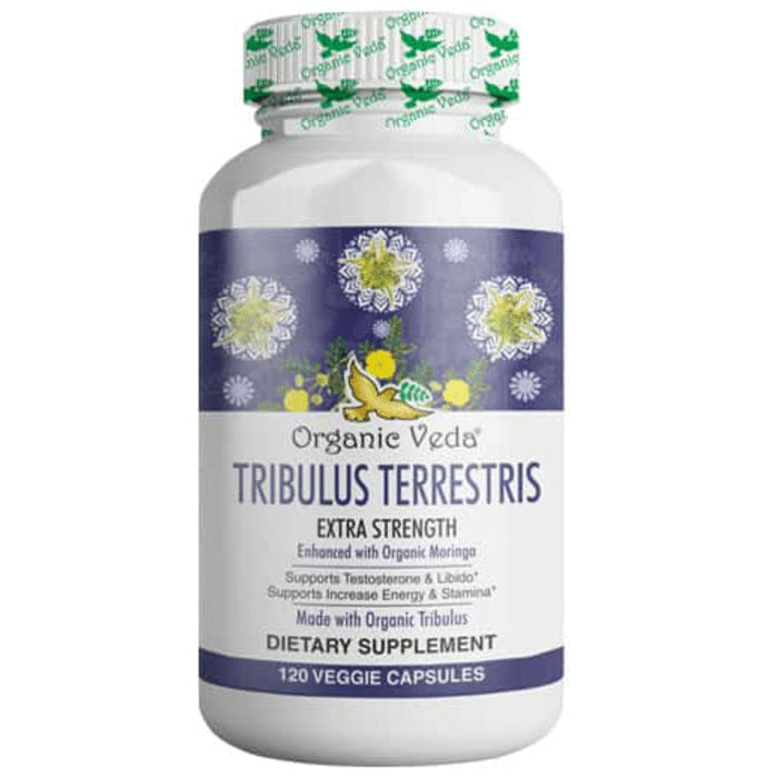 Organic Veda Tribulus Terrestris Veggie Capsule - Nibasu