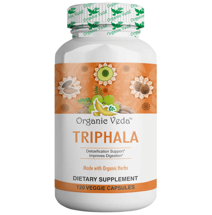 Organic Veda Triphala Veggie Capsule - Nibasu