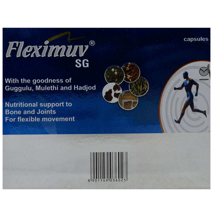 Fleximuv Soft Gelatin Capsule - Nibasu