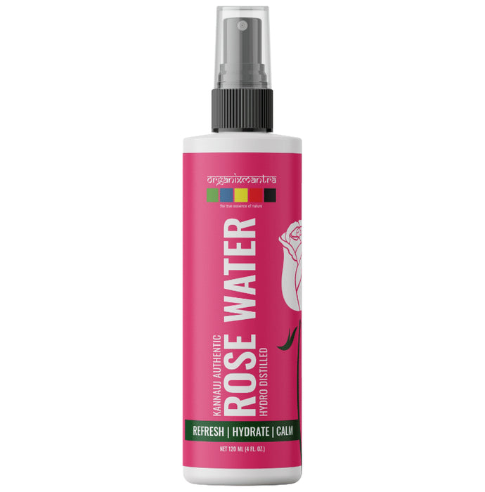 Organix Mantra Kannauj Authentic Rose Water - Nibasu