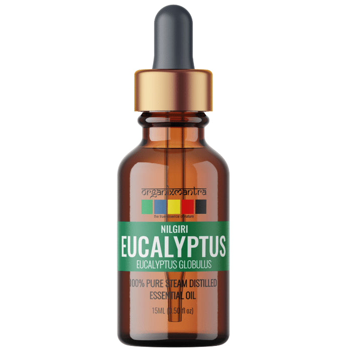 Organix Mantra Nilgiri Eucalyptus Essential Oil - Nibasu