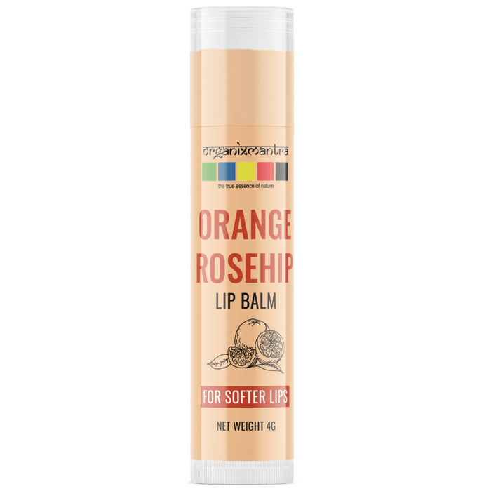 Organix Mantra Orange Rosehip Lip Balm - Nibasu