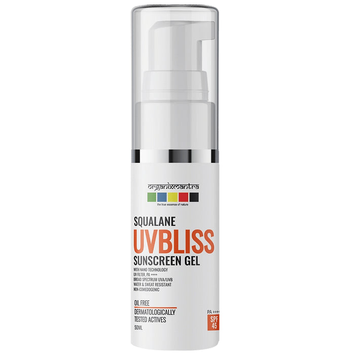 Organix Mantra Squalane UV Bliss Sunscreen Gel - Nibasu