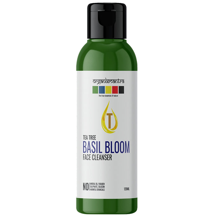 Organix Mantra Tea Tree Basil Bloom Facial Cleanser - Nibasu