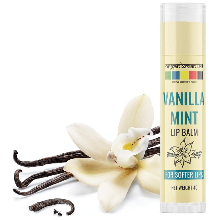 Organix Mantra Vanilla Mint Lip Balm - Nibasu