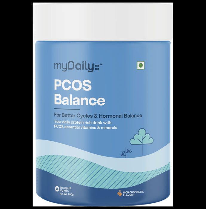 myDaily PCOS Balance for Better Cycle and Hormonal Balance Chocolate - Nibasu