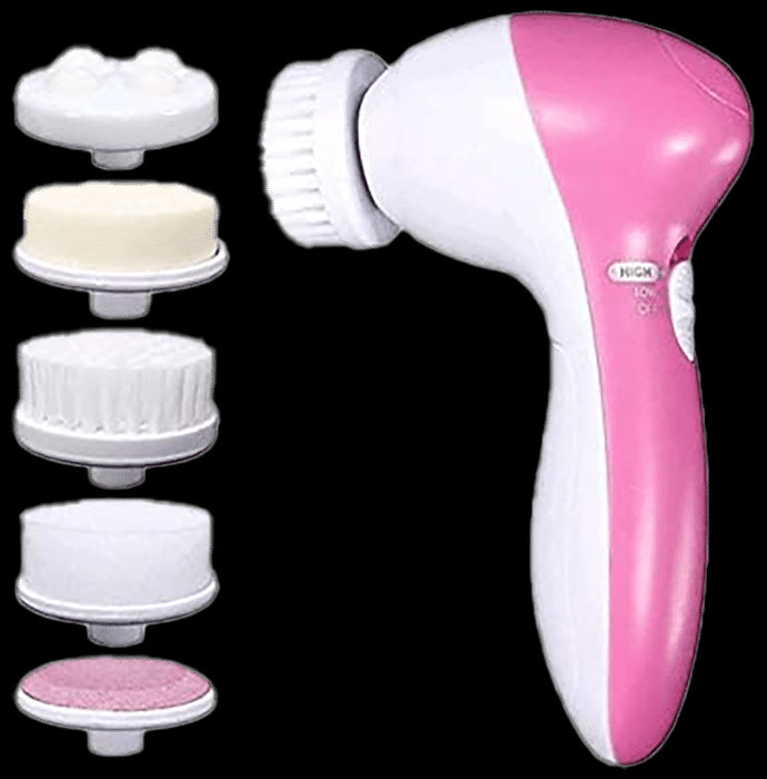 DEE Sons 5 in 1 Face Massager Pink - Nibasu
