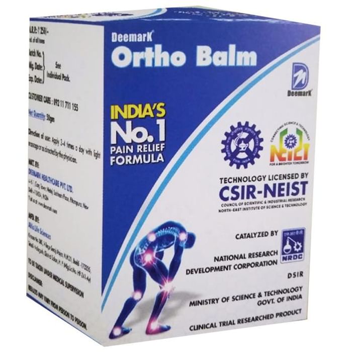 Deemark Ortho Pain Relief Balm - Nibasu