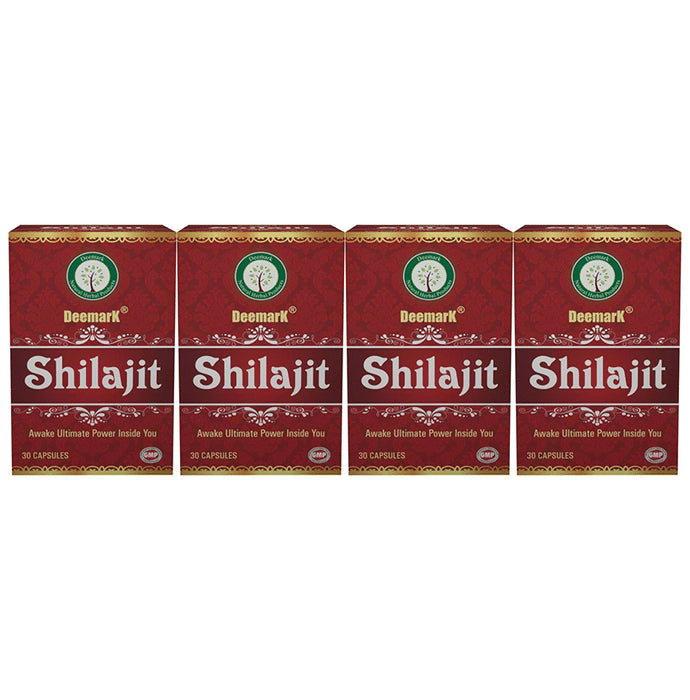 Deemark Shilajit Capsule (30 Each) - Nibasu