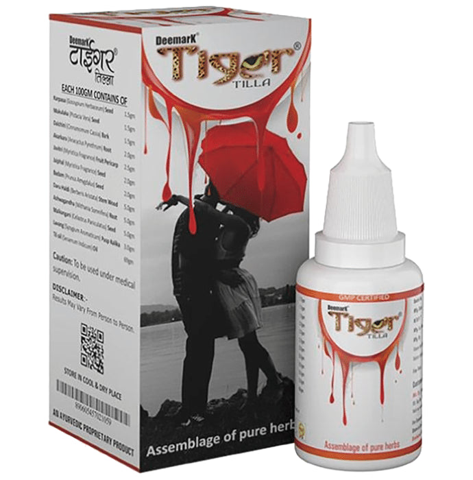 Deemark Tiger Tilla Oil (15ml Each) - Nibasu