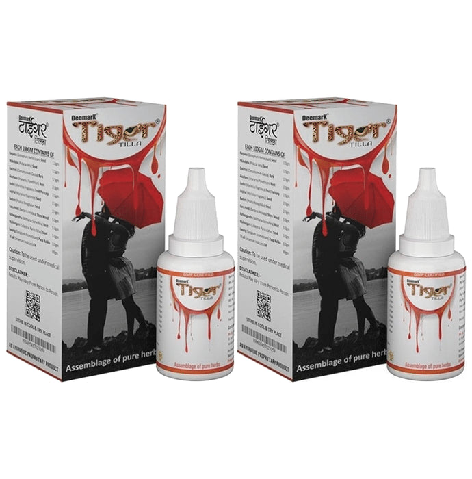 Deemark Tiger Tilla Oil (15ml Each) - Nibasu