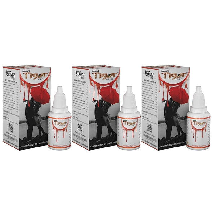 Deemark Tiger Tilla Oil (15ml Each) - Nibasu