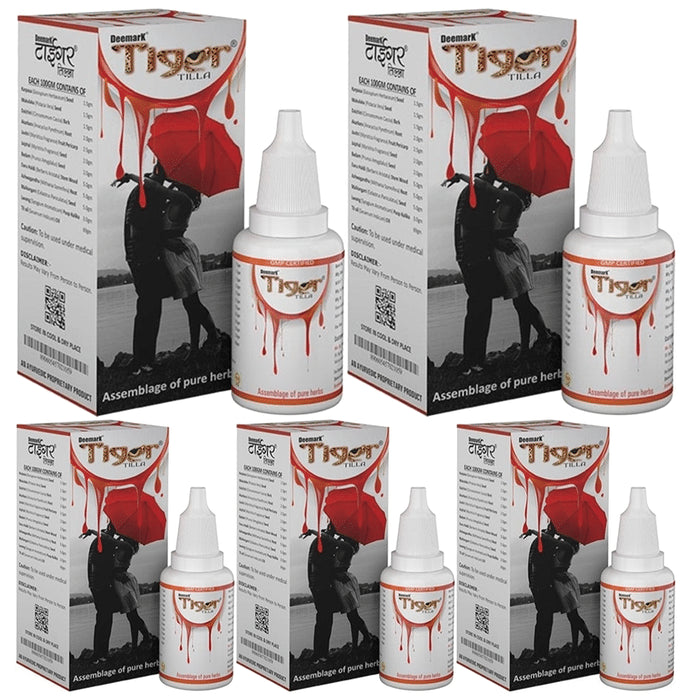 Deemark Tiger Tilla Oil (15ml Each) - Nibasu