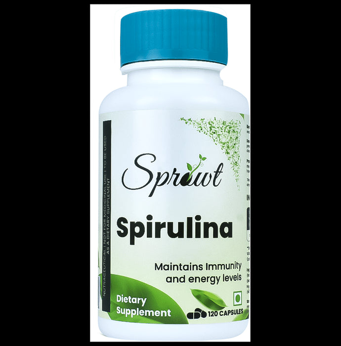 Sprowt Spirulina Capsule - Nibasu