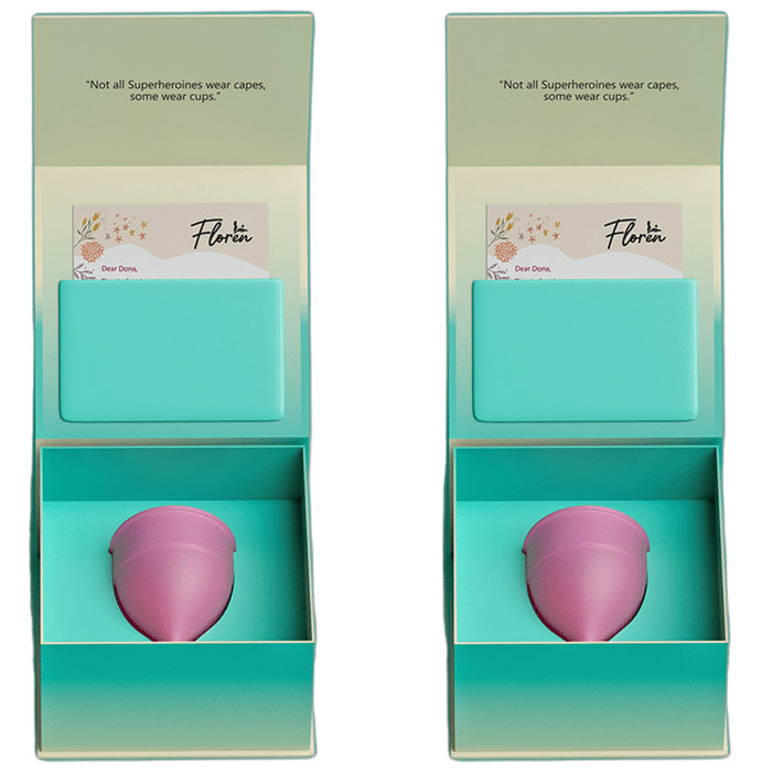 Floren Menstrual Reusable Cup Tiny - Nibasu