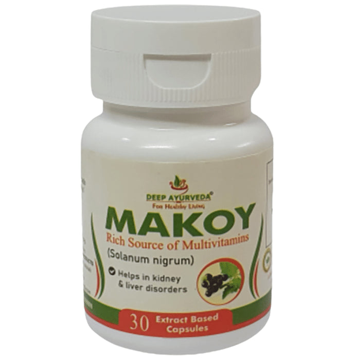 Deep Ayurveda Makoy Extract Based Capsule - Nibasu