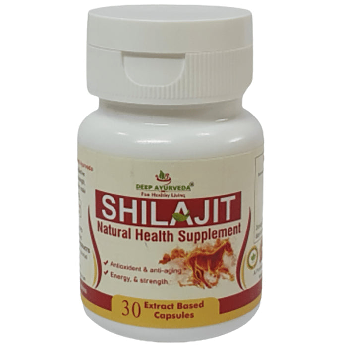 Deep Ayurveda Shilajit Extract Based Capsule - Nibasu