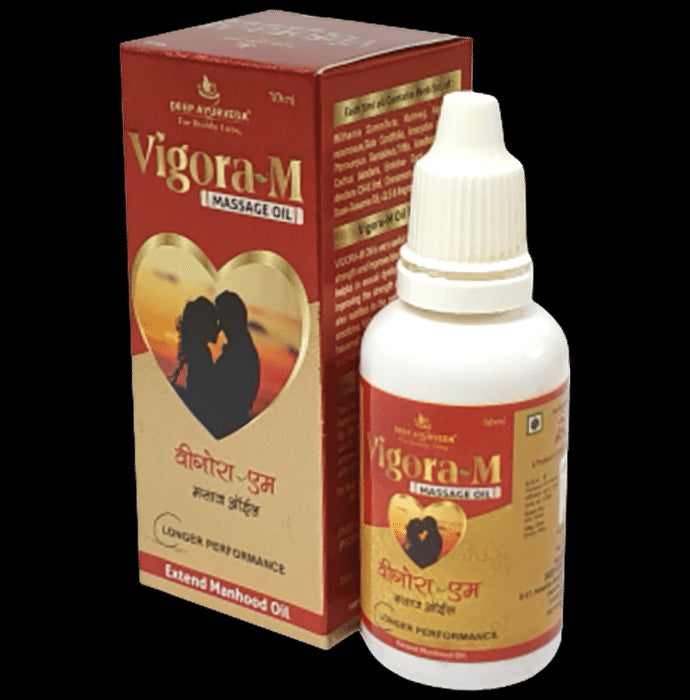Deep Ayurveda Vigora-M Massage Oil - Nibasu