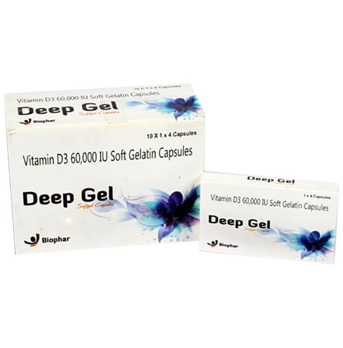 Deep Gel Soft Gelatin Capsule - Nibasu