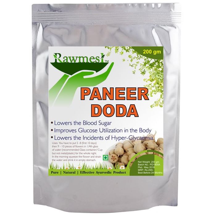 Rawmest Paneer Doda - AntiDiabetic & Weight Loss Herb - Nibasu
