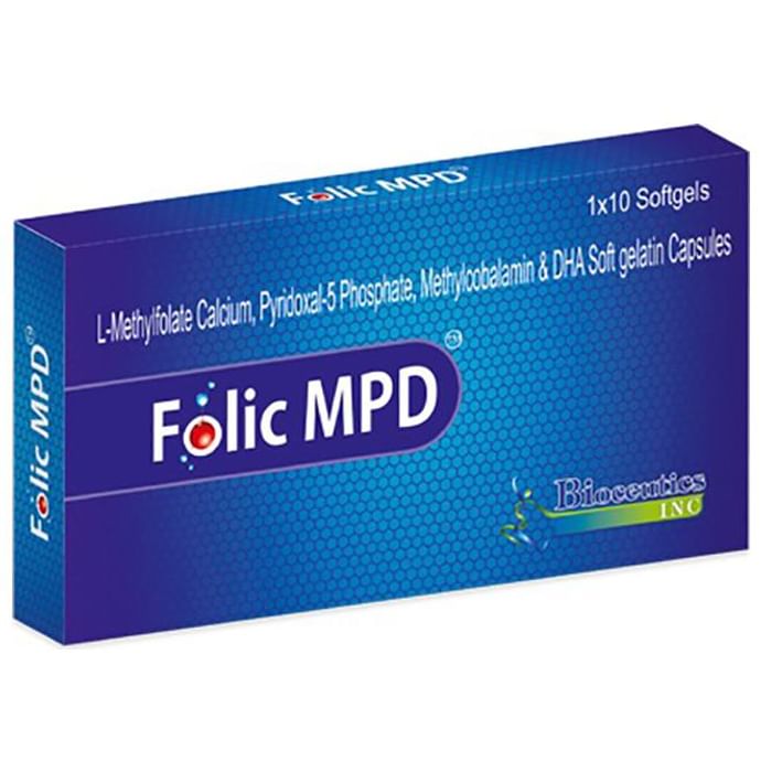 Folic MPD Soft Gelatin Capsule - Nibasu