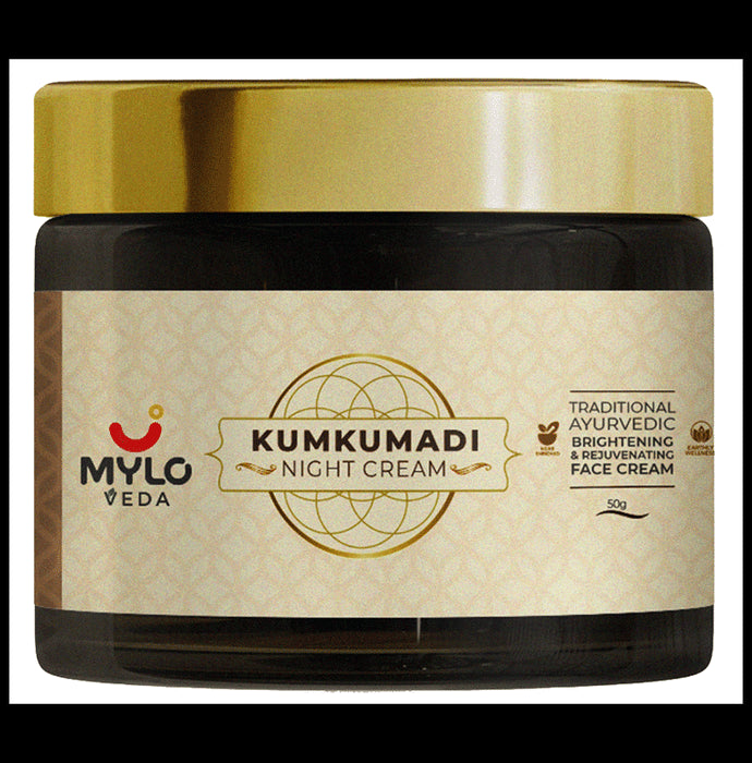 Mylo Veda Kumkumadi Night Cream - Nibasu